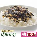 福岡 有明のりのりかけ 梅のりかけ 100g