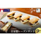 山梨シャインマスカットの自家製レーズンサンド〈9個入〉