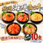 タカシン水産の漬け丼 5種
