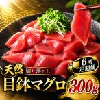 6回定期便 天然 めばちマグロ 切り落とし