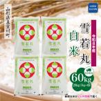 雪若丸 60kg定期便 20kg×3回