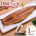 うなぎ蒲焼真空パック 大 125g以上