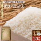 令和8年産 コシヒカリ白米 5kg×4回