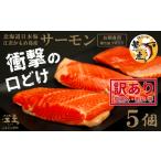 サーモン お刺身用ブロック 5個