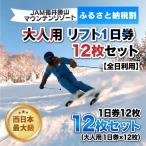 リフト券 JAM福井勝山 大人用 1日券×12枚