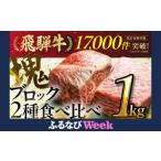 ふるさと納税 【ふるなびWEEK対象】訳あり 飛騨牛 ブロック 1kg 訳あり OR FN-SupportProject OR 増量 OR 年末企画    FN-Limited-PR 岐阜県白川村