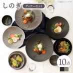 しのぎ 食器セット ディナープレート 10点