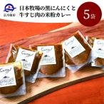 黒ニンニクと牛すじ肉の米粉カレー5袋