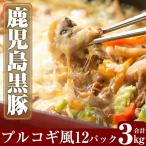 B-062 鹿児島黒豚のプルコギ風 約3kg