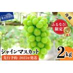 ふるさと納税 【ふるなび限定】【2025年先行予約】山梨県産シャインマスカット2kg(3〜5房) FN-Limited フルーツ シャインマスカット シャイ.. 山梨県富士吉田市