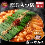 もつ鍋赤辛味噌セット 4人前