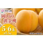 ふるさと納税 桃 2026年 先行予約 黄金桃 1.5kg 5〜6玉 もも モモ 岡山 国産 フルーツ 果物 ギフト 桃茂実苑 果肉  岡山県赤磐市