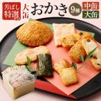 芳ばし 特選セット 中缶 おかき 9種