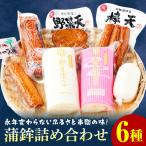 永年変わらないふるさと串間の味 蒲鉾詰め合わせ 6種
