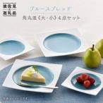 ブルースプレッド 角皿 大小4点セット 食器