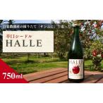 シードル 信州産りんご 辛口 HALLE 750ml