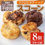 マクロビオティック焼き菓子詰め合わせスコーン計8個