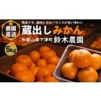 ふるさと納税 蔵出しみかん 5kg 訳あり 蔵出しみかん 訳あり 蔵出しみかん 訳あり 蔵出しみかん 訳あり 和歌山県 鈴木農園 和歌山県海南市