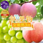 新鮮産直 旬の果物3品定期便 KSF D-126