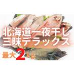 ふるさと納税 【緊急支援品】北海道一夜干し三昧デラックス 最大2kg 計10尾 訳あり 一夜干し 事業者支援 中国禁輸措置 北海道鹿部町