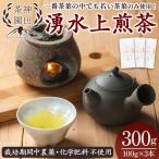 栽培期間中農薬 化学肥料不使用 湧水上煎茶 計300g