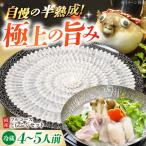 とらふぐ刺身4-5人前 冷蔵 BTAK025ふぐ
