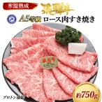 氷温 R 熟成 飛騨牛A5等級ロース肉すき焼き 約750g
