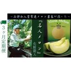 メロン 3ヶ月 定期便 クラウン 名人 1玉