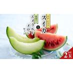 ふるさと納税 メロン スイカ セット 計2玉 【メロン 果物 メロン フルーツ メロン 旬 メロン 高評価 メロン 人気 メロン おすすめ】 yu-0015 高知県香南市