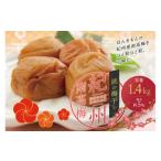 ふるさと納税 最高級紀州南高梅・大粒桃風味梅干し1.2kg【ご家庭用】【inm600】 和歌山県串本町