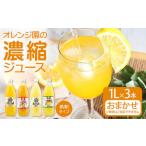 オレンジ園の濃縮ジュース 1L