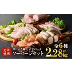 おおいた 味力 ソーセージセット 合計2.28kg