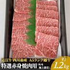 近江牛 特選赤身焼肉用 モモ A5雌牛 西川畜産