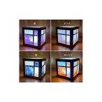和あそ美cube 行燈 明かり 照明 オレンジ