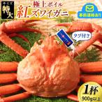 中 タグ付き 極上 ボイル紅ズワイガニ 川村水産