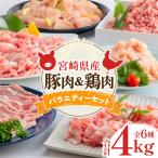 豚肉 鶏肉バラエティーセット 4kg