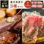 牛肉 サーロイン 鹿児島黒牛サーロインステーキ 3枚