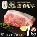 訳あり 黒毛和牛サーロインブロック1kg