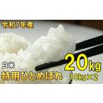 ふるさと納税 数量限定 令和7年産 岩手県奥州市産 特用ひとめぼれ 白米 20kg 生活応援 緊急支援 [AC039] 岩手県奥州市