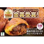 ふるさと納税 カレーパン 6個 牛肉 