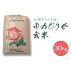 ふるさと納税 米 令和5年 ゆめぴりか 玄米 30kg [JA新すながわ 北海道 砂川市 012260116] お米 農協 北海道砂川市