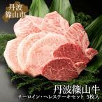 サーロイン ヒレ 丹波篠山牛ステーキセット