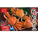 茹で セコガニ 大 約200g×3匹