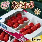 いちご あまおう 冬 4パック