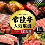 常陸牛 12か月堪能セット 共通返礼品