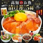 ふるさと納税 海鮮丼 5種 2p 高知県須崎市