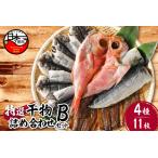 ふるさと納税 【小木曽商店】 干物詰合せ【Bセット】 [干物 セット 無添加 金目鯛 干物 あじ さんま味醂干 さば 干物 詰め合わせ 金目鯛の干物.. 静岡県下田市