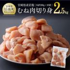 産若鶏ムネ切身IQF 2.5kg