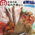 玄海の海旬の干物セット 3 4人向け
