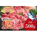 本マグロ 養殖 トロ&赤身セット 500g